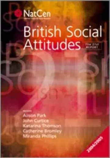 Cover of British Social Attitudes