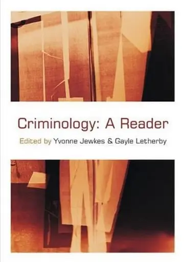 Cover of Criminology