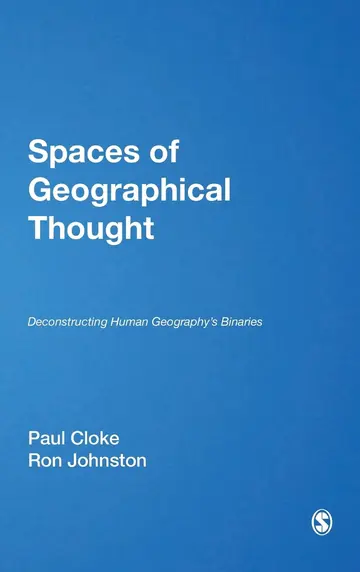 Cover of Spaces of Geographical Thought