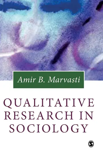 Cover of Qualitative Research in Sociology