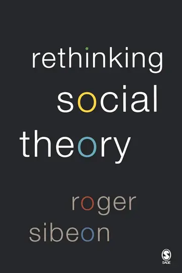Cover of Rethinking Social Theory, First Edition