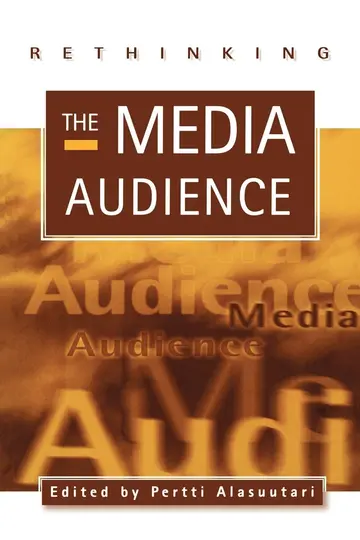 Cover of Rethinking the Media Audience
