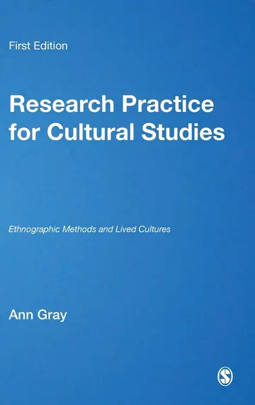 Cover of Research Practice for Cultural Studies