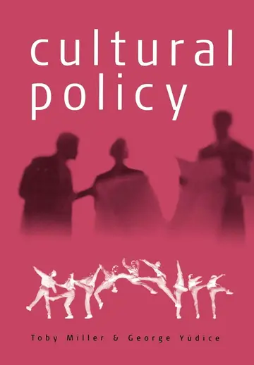 Cover of Cultural Policy