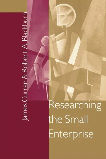 Cover of Researching the Small Enterprise