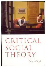 Cover of Critical Social Theory