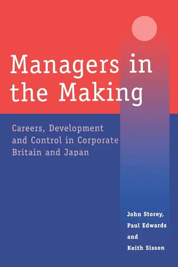 Cover of Managers in the Making