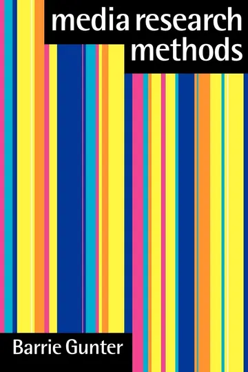 Cover of Media Research Methods