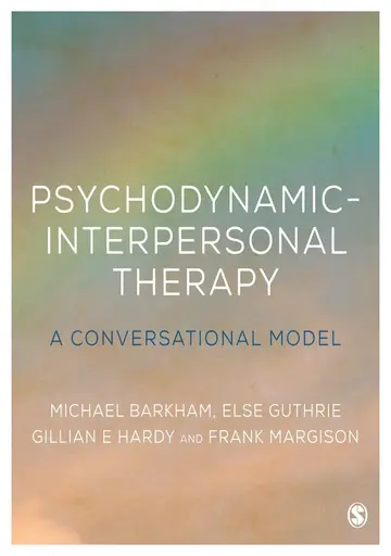 Cover of Psychodynamic-Interpersonal Therapy