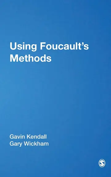 Cover of Using Foucault's Methods