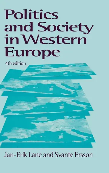 Cover of Politics and Society in Western Europe