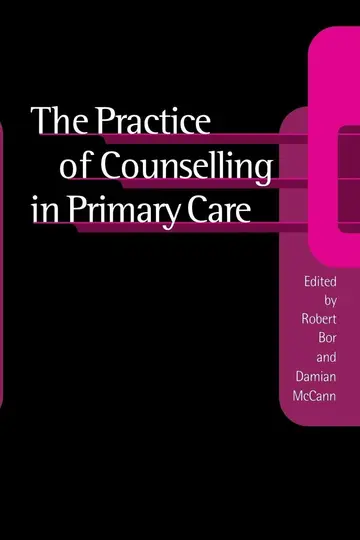 Cover of The Practice of Counselling in Primary Care