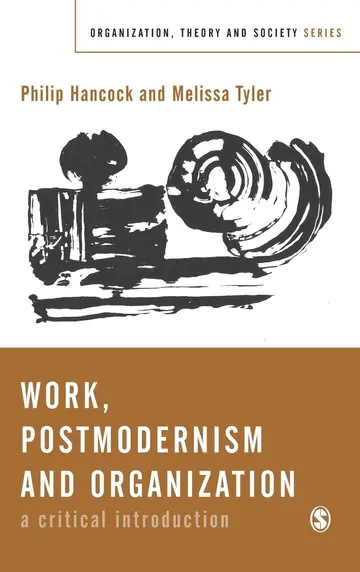 Cover of Work, Postmodernism and Organization