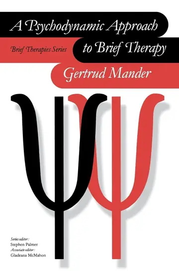 Cover of A Psychodynamic Approach to Brief Therapy