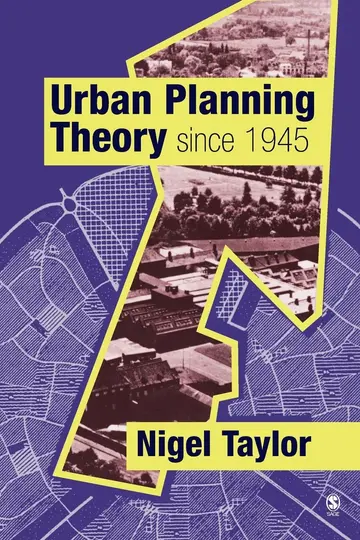 Cover of Urban Planning Theory since 1945