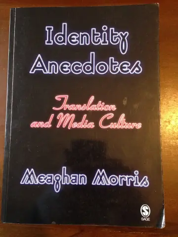 Cover of Identity Anecdotes