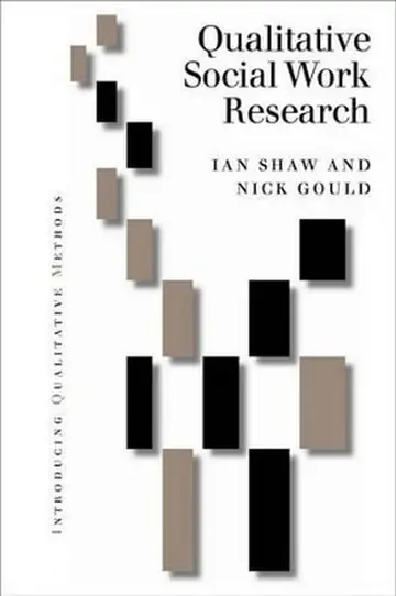 Cover of Qualitative Research in Social Work
