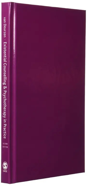 Cover of Existential Counselling & Psychotherapy in Practice