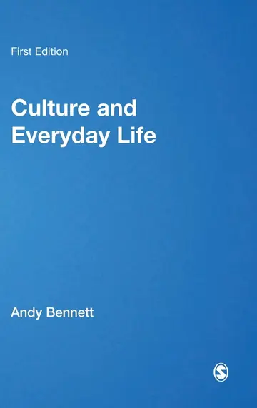 Cover of Culture and Everyday Life