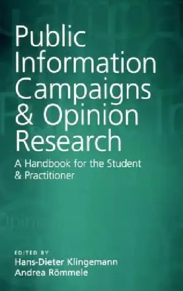 Cover of Public Information Campaigns and Opinion Research