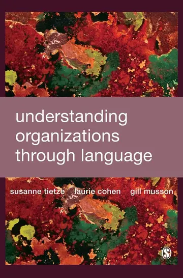 Cover of Understanding Organizations through Language