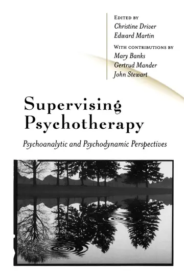 Cover of Supervising Psychotherapy