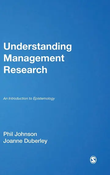 Cover of Understanding Management Research