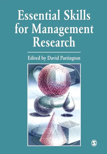 Cover of Essential Skills for Management Research