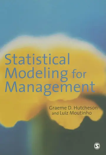 Cover of Statistical Modeling for Management
