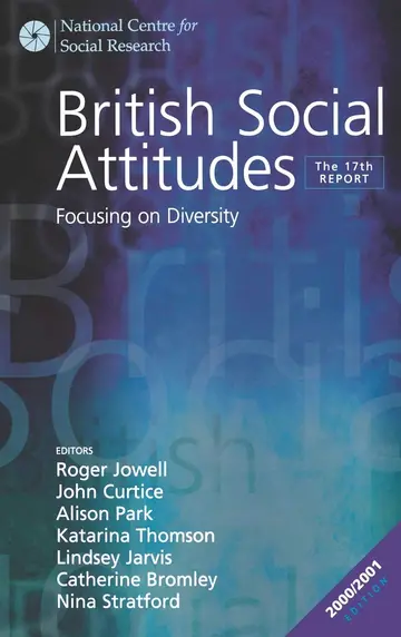 Cover of British Social Attitudes