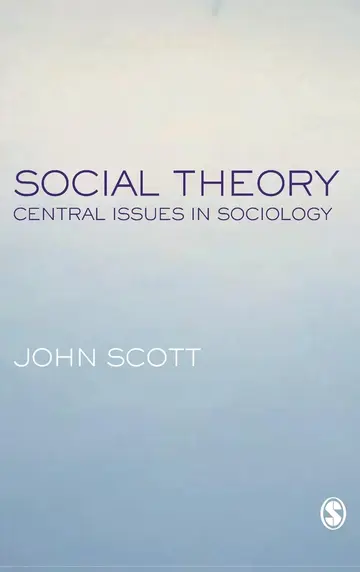 Cover of Social Theory