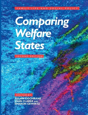 Cover of Comparing Welfare States