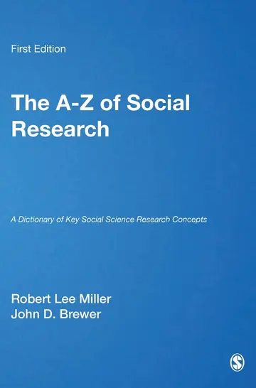 Cover of The A - Z of Social Research