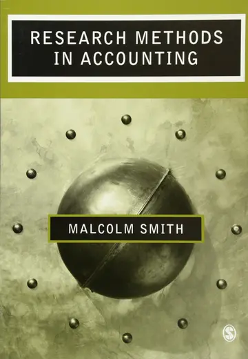 Cover of Research Methods in Accounting