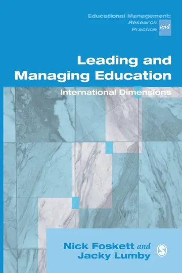 Cover of Leading and Managing Education