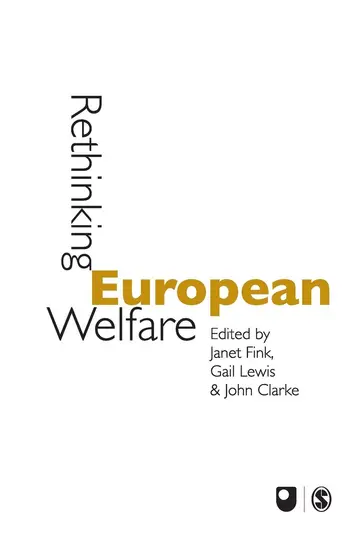 Cover of Rethinking European Welfare