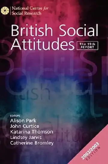 Cover of British Social Attitudes