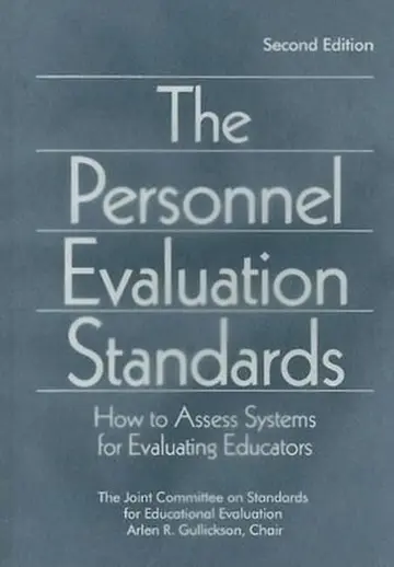 Cover of The Personnel Evaluation Standards