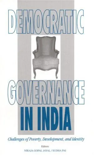 Cover of Democratic Governance in India