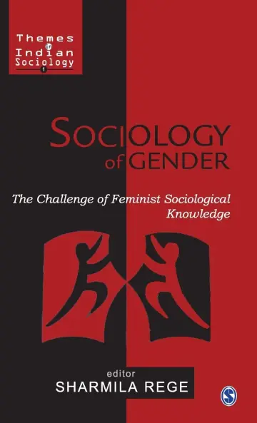 Cover of Sociology of Gender