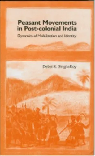 Cover of Peasant Movements in Post-Colonial India