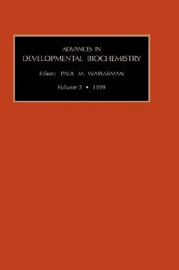 Cover of Advances in Developmental Biochemistry