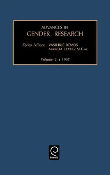 Cover of Advances in Gender Research