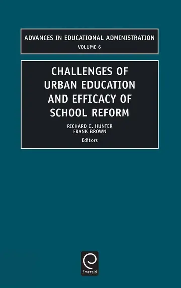 Cover of Challenges of Urban Education and Efficacy of School Reform