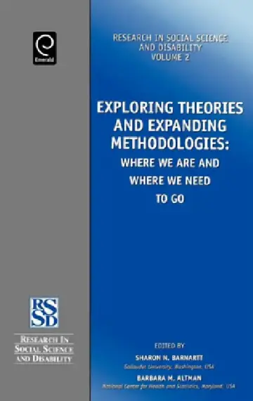 Cover of Exploring Theories and Expanding Methodologies