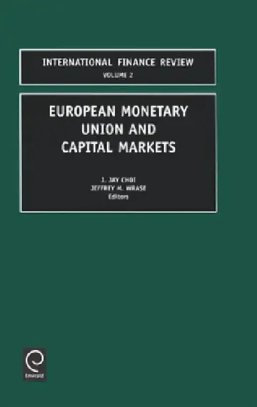 Cover of European Monetary Union and Capital Markets