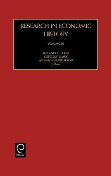 Cover of Research in Economic History