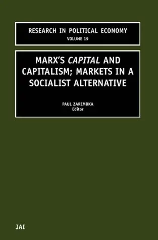 Cover of Marx's Capital and Capitalism