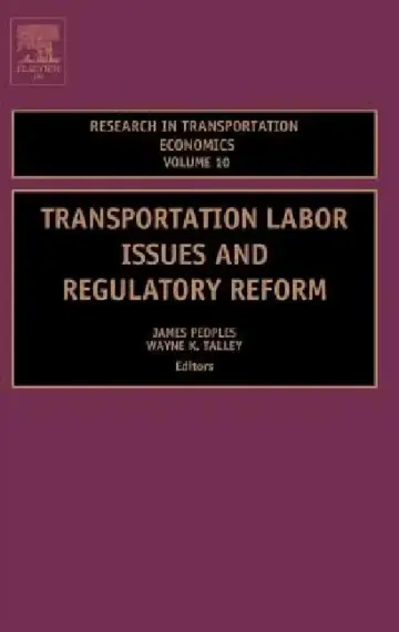 Cover of Transportation Labor Issues and Regulatory Reform