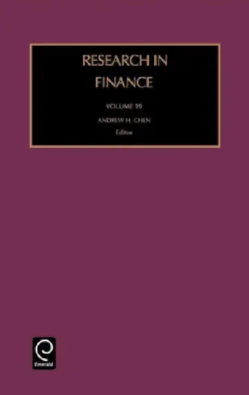 Cover of Research in Finance